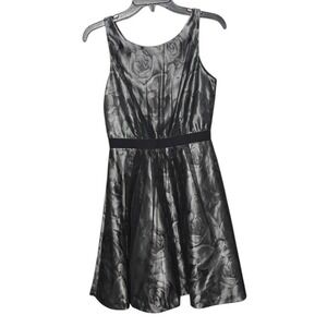 Jessica Simpson Cocktail Floral Party Dress Size 2 Whimsigoth Romantic Grunge